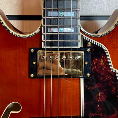 D'Angelico Excel Mini DC Viola Semi-Hollow Electric Guitar Case image 4