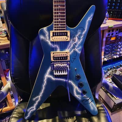 RARE Dean Dimebag Darrell DFH Dean From Hell Dimebolt Signature Guitar Signed by Pantera! Pre-Washburn D3 image 9