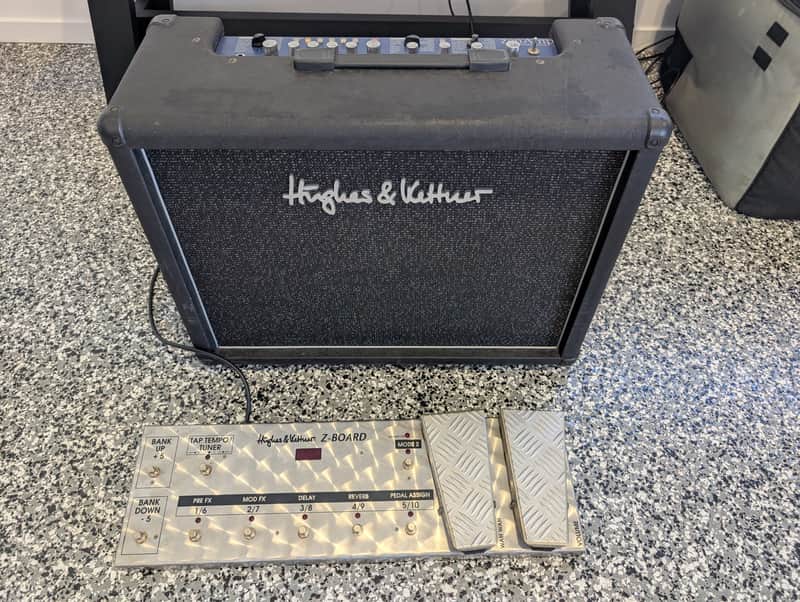 Hughes & Kettner ZenAmp 2x60-Watt 2x12" Digital Modeling Guitar Combo 2004 - 2005 - Black image 1