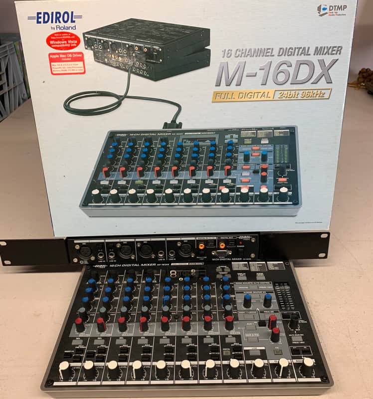 Roland Edirol M16-DX 16-channel USB 2.0 Digital Mixer/Audio