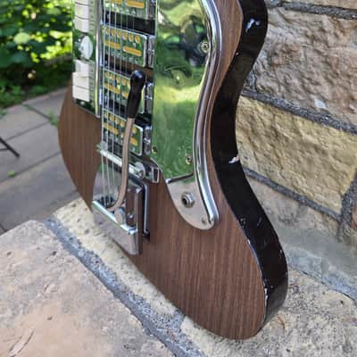 Teisco SD4L 1963-1964 refretted gold foil pickups Tiesco SS4L image 5