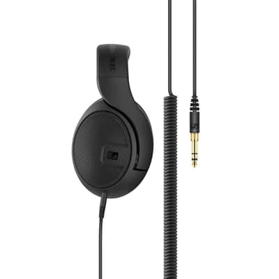 Sennheiser HD 400 PRO Open Back Dynamic Headphones for Studio, Mixing, Video, Audio Production, Twitch, High Definition music listening, removable 1/8” cable w ¼” adaptor,Black image 2