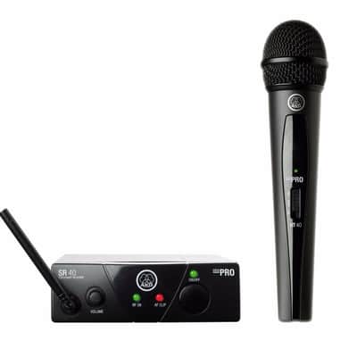 AKG WMS40-MINI-25A Vocal Handheld Wireless Microphone Mic Set image 1