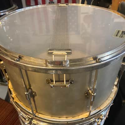 Vintage Leedy 1920s “8x14” ‘Multi-Model’ Nickel Over Brass Snare Drum image 7