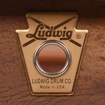 Ludwig 5x14 Raw Copper Phonic Snare Drum image 2