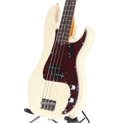 Fender American Vintage II 1960 Precision Bass, Rosewood Fingerboard, Olympic White (U9) (50702) image 4