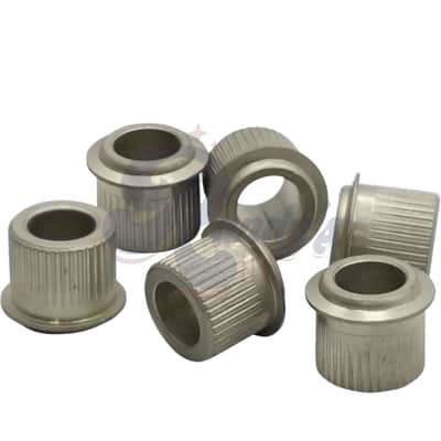 Gotoh Tuner & Machine Head Conversion Bushings (Round) - Fits Gibson®-Aged Nickel image 1