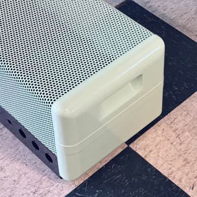 Custom Mid-Century Head enclosure for amp, preamp, etc - Surf green refinish image 3
