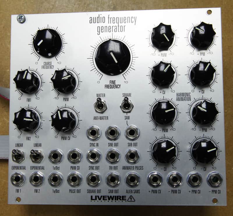 Livewire AFG Audio Frequency Generator Analog Oscillator module for Eurorack image 1