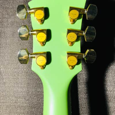 Fernandes MG Green-Heart HIDE/Mockingbird /Burny/B.C.rich image 8
