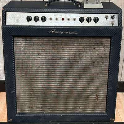 1960's Ampeg GS-15R Gemini VI 30-Watt 1x15" Guitar Combo, Great Driving Bluesy / Rock Tones, Such a Classic Vintage Sound ! image 8