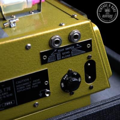 (Video) *Serviced* c.1966 Binson Echorec 2 Model T7E | Vintage Analog Echo Delay Decay Swell Repeat Reverb Unit | Gold Mod T7E Made in Italy image 15