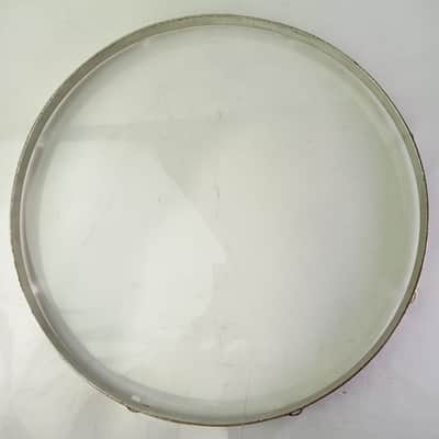 Slingerland 16"NOB Stick-Chopper Radio King Floor Tom Drum Nickel-BRASS Rim/Hoop image 5