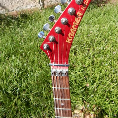 Kramer Focus 6000 1986 Candy Apple Red EMG's image 8