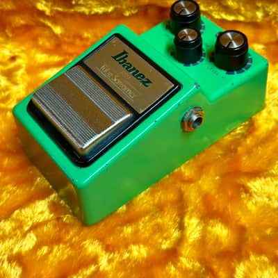 Ibanez TS9 Tube Screamer (Black Label) 1982 - Green JRC4558D image 2