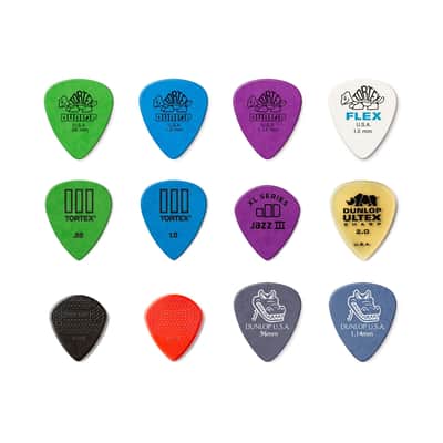 Immagine Dunlop PVP113 Electric Variety Pack (busta da 12 plettri) - 3