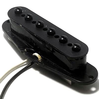 Cane Singles 1 Middle + 1 Neck Set of 2 Pickups ~ Modern Ceramic Power Strat Middle+Neck Pickups, Black image 3