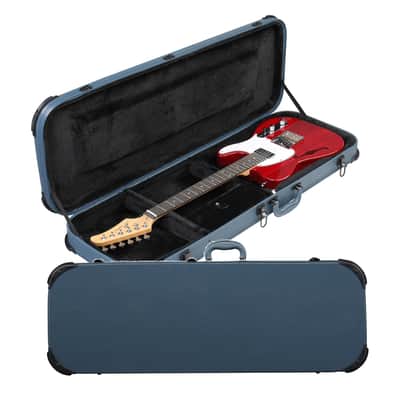 VINTAGE 1970's MARTIN BLUE HARDSHELL DREADNAUGHT GUITAR CASE D-18