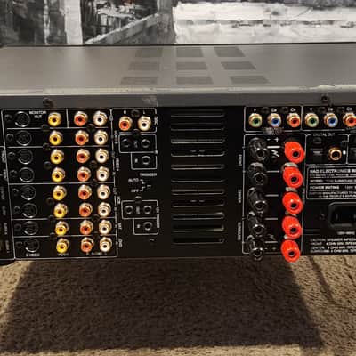 NAD Rare!!! NAD T752 Audio Video Surround Sound Receiver 2002 - Grey metal image 9