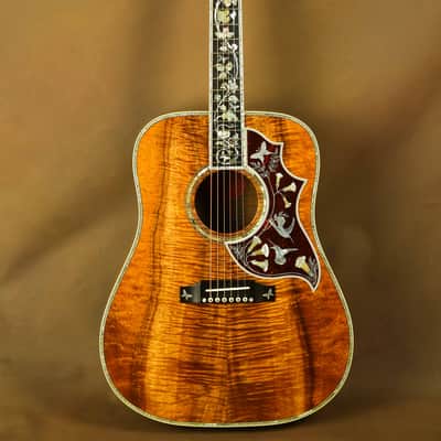 Gibson Master Museum Hummingbird Koa Ren Ferguson Custom Acoustic Guitar image 2