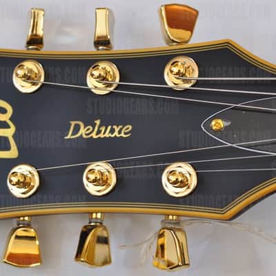 ESP LTD Deluxe EC-1000 VB Vintage Black Lefty Guitar B-Stock image 8