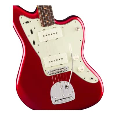 Fender Vintera III Mid '60s Jazzmaster SS Rosewood Fingerboard with Deluxe Gig Bag (Candy Apple Red) image 3