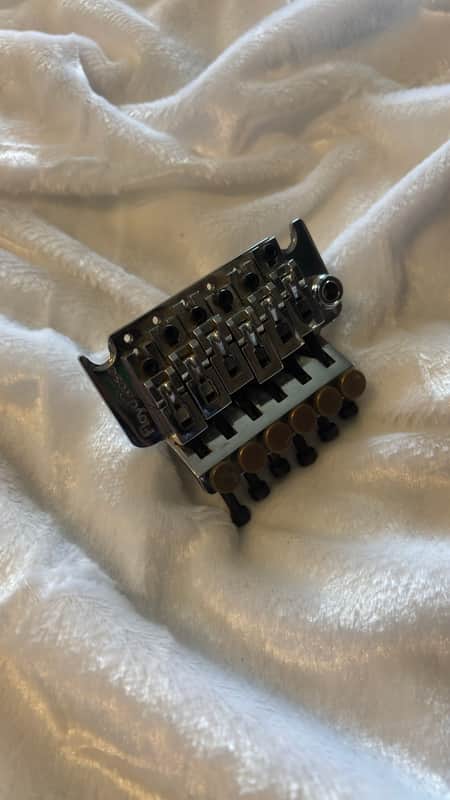 Floyd Rose Made in Germany 1984 Chrome - bridge only image 1