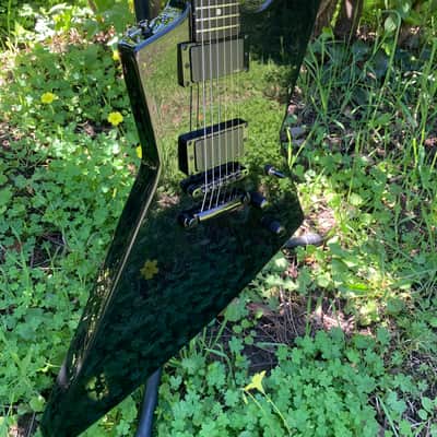 ESP MX250 Explorer 1993 Black NOS condition bell truss rod Metallica Hetfield model image 22