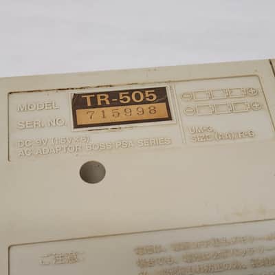 Roland TR-505 Vintage Rhythm Composer Drum Machine image 6