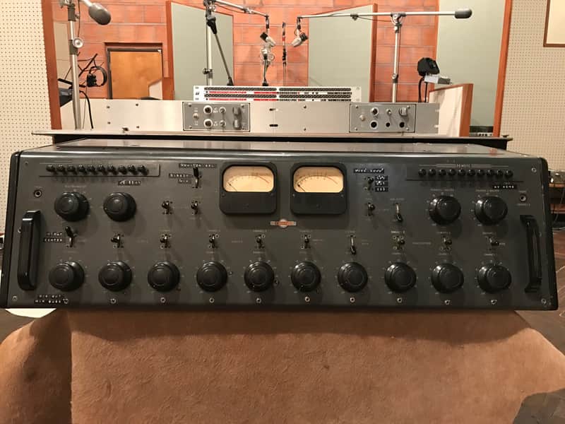 Vintage Collins 212A 8x2 Tube Recording Console restore/mod to modern use image 1