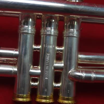 Leblanc 707 Sonic Bb trumpet 1963 - Silver plated image 8