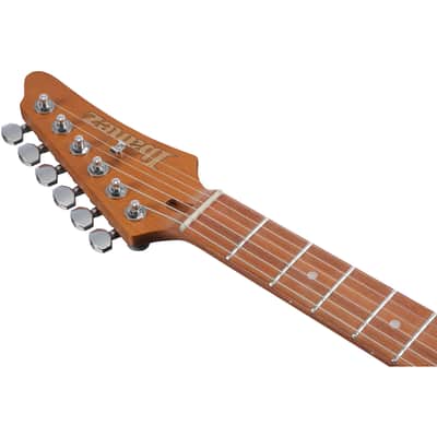 Ibanez AZ24S1F AZ Standard 6-String Electric Guitar - Transparent Black Sunburst image 5