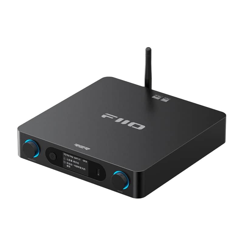 FiiO BR15 R2R High-Resolution Bluetooth 6.0 Audio Receiver with QCC5181, aptX Lossless & LDAC, 24-Bit R2R DAC, USB/Optical/Coaxial Input, RCA/XLR Output, Wireless HiFi Upgrade for Home Audio (Black) image 1