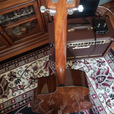 Breedlove Custom Shop Series SJ25 Custom [A/E] | Port Orford Cedar and Figured & Flamed Walnut | Signed Jayson Bowerman image 16