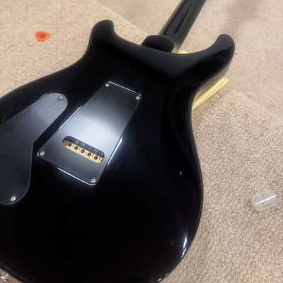 PRS Studio 10-Top 2023 - Black Gold flame image 7