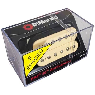 NEW DiMarzio DP103 PAF® 36th Anniversary Neck Guitar Humbucker F-Spaced - CREAM image 2