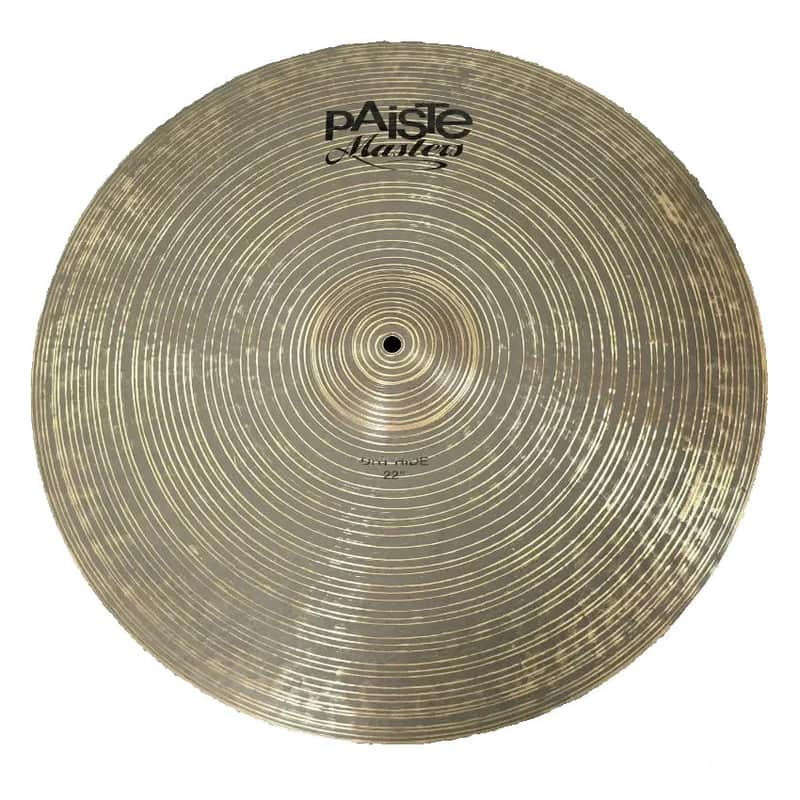 Used Paiste Masters Dry Ride Cymbal 22" - Good image 1