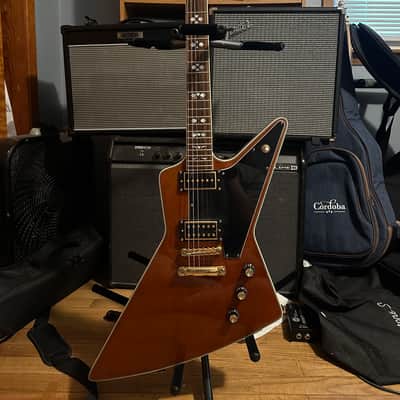 Epiphone Lee Malia Signature Explorer Custom Artisan 2018 - 2019 - Walnut image 1