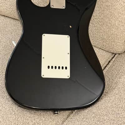Maybach Stradovari S61 - Black White Guard Aged - | Boutique Reissue Stratocaster Guitar Swamp Ash Body Amber Pickups | CoA OHSC image 4
