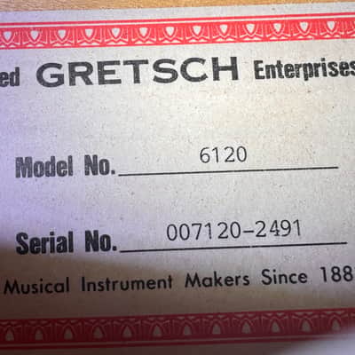 Gretsch 6120 2000 image 11