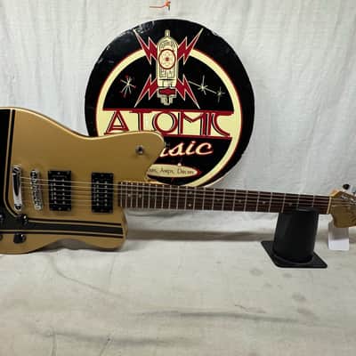 Fender Toronado GT HH Guitar with Case - MIK Made In Korea 2004 - Gold image 2