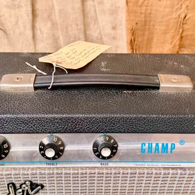 Fender Champ 1978 - Silver Panel image 8