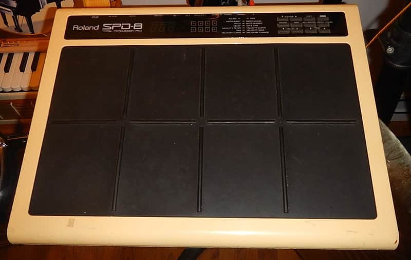 Roland SPD-8 Electronic Drum Total Percussion Pad with original Owner's Manual image 1