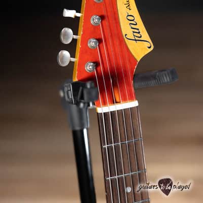 Fano PX6 Alt de Facto Mahogany Wraptail Guitar w/ Lollar P-90s – Faded Cherry image 5