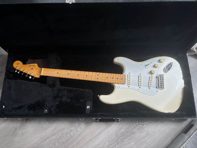 Fender Lincoln Brewster Stratocaster 2024 - Present - Olympic Pearl