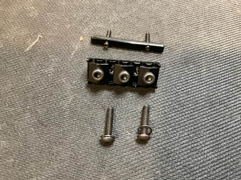 90’s Floyd Rose Original L2 Locking nut Black retainer bar image 1