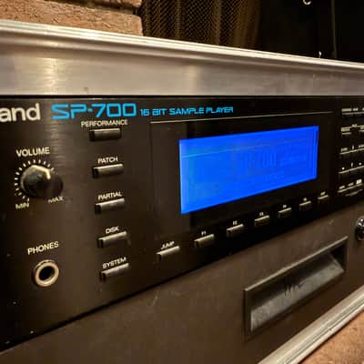 Vintage 1980s Roland SP-700 Sampler + Zulu SCSI USB adapter image 6