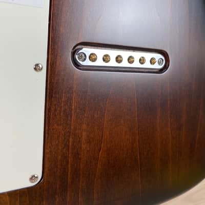 Godin Session HT Electric Guitar Bourbon Burst RN image 17