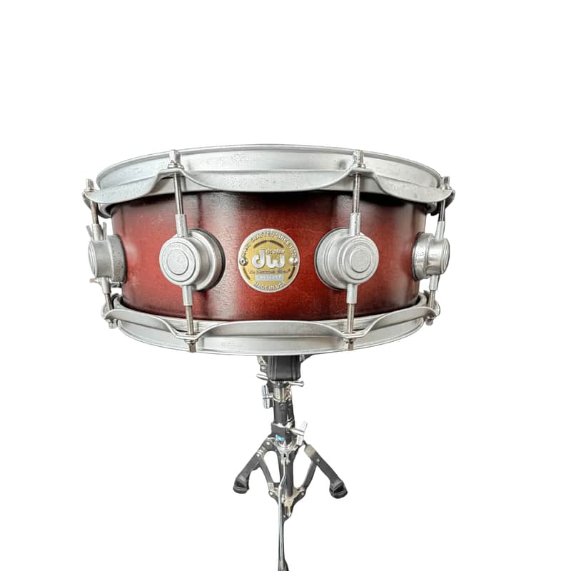 DW Collectors Snare Drum USA Cherry to Ebony SSC 14x5,5" 2016–2022 - Cherry to Ebony image 1