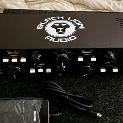 Black Lion Audio B173 Quad 4-Channel Microphone Preamp 2020 Black image 8